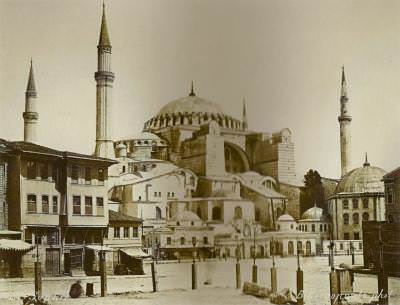 Eski İstanbul / Ayasofya Basile Kargopoulo fotoğrafı