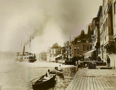Eski İstanbul Fotoğrafı / Abdullah Fréres Rumelihisarı