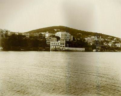 Eski İstanbul Fotoğrafı / Büyükada Splendid Oteli Abdullah Fréres fotoğrafı