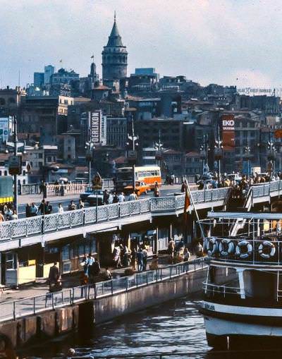 Eski İstanbul: Galata Köprüsü 1978-82 arası