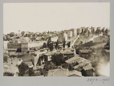 Eyüp Defterdar ve Eğrikapı Surları /1921
