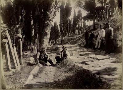 Eyüp Mezarlığı, Abdullah Freres fotoğrafı.