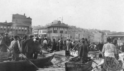 Fener Patriği Joachim III'ün cenaze merasimi Kasım 1912
