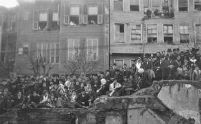 Fener Patriği Joachim III'ün cenaze merasimi Kasım 1912