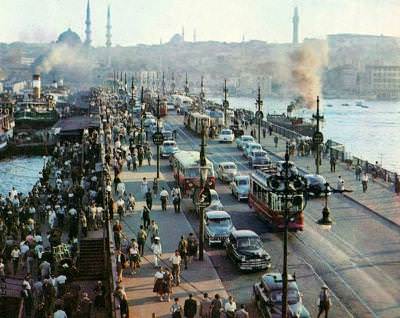 Galata Köprüsü / 1955