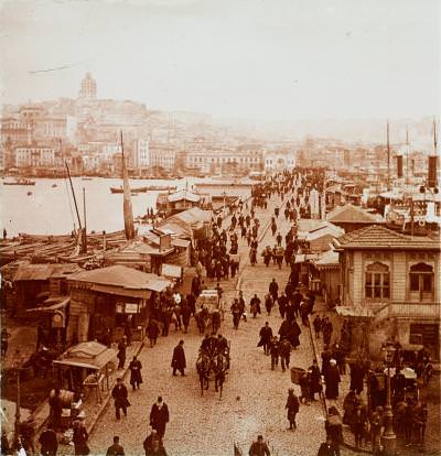 Galata Köprüsü Üzeri / 19. Yüzyıl