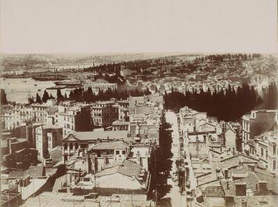 Galata Kulesi'nden Panorama - 9 Mihran Iranian, 1890-1895