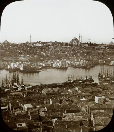 Galata Kulesi’nden Süleymaniye / Claude-Marie Ferrier Fotoğrafı / 1850′ler