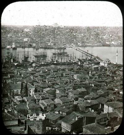 Galata Kulesinden Unkapanı ve Hayratiye Köprüsü