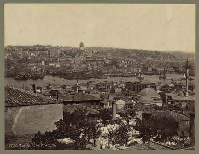 Haliç ve Galata / Guillaume Berggren Fotoğrafı