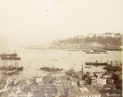 Haliç ve Sarayburnu / Sébah & Joaillier Fotoğrafı