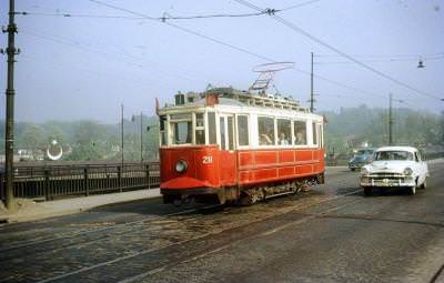  Haydarpaşa Köprüsü Üzerinde Tramvay / 1965