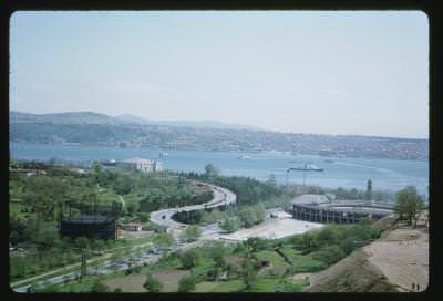 Hilton’dan Dolmabahçe Görünümü/ 14 Mayıs 1965 Charles W. Cushman Koleksiyonu