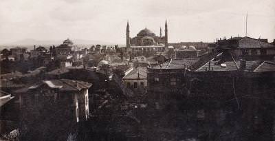 İstanbul Erkek Lisesinden Ayasofya Görünümü