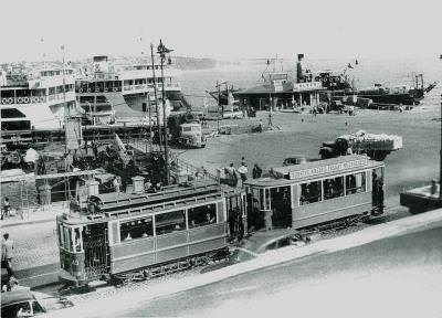 Kabataş’ta Tramvaylar / 1956
