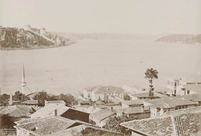 Kandilli'den Rumelihisarı Pascal Sébah, 1870