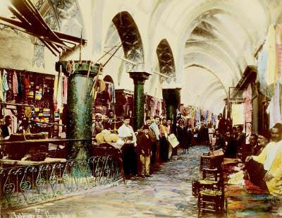 Kapalıçarşı Sébah & Joaillier Sonradan Renklendirme Fotoğraf