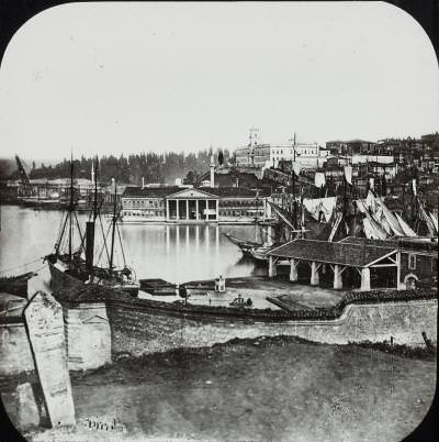 Kasımpaşa / Claude-Marie Ferrier Fotoğrafı / 1850'ler