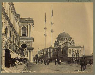 Nusretiye Camii Sébah & Joaillier 1888-1910 LOC Arşivi
