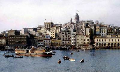 Perşembe Pazarı ve Galata / 1956