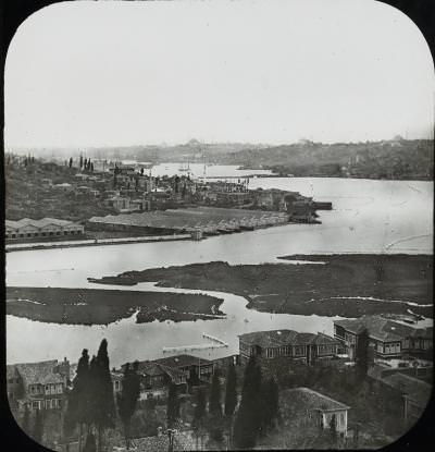 Piyerloti'den Haliç, Eyüp / Claude-Marie Ferrier Fotoğrafı / 1850'ler