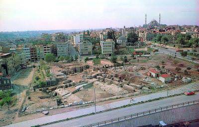 Saraçhane Ayios Polyeuktos kazıları, 1968 civarı
