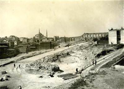 Saraçhane ve Unkapanı'nda yıkımlar, 1941