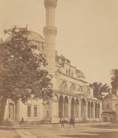 Şehzade Mehmet Camii / Robertson ve Beato Fotoğrafı / 1850'ler