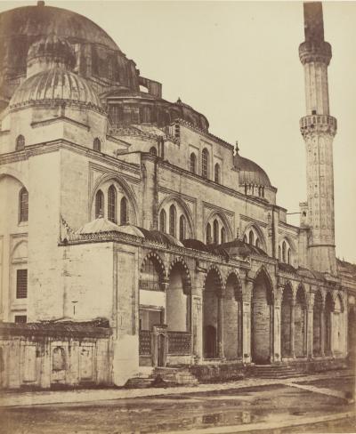 Şehzade Mehmet Camii / Robertson ve Beato Fotoğrafı / 1850'ler