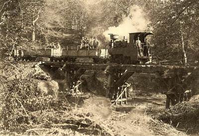 Silahtarağa-Ağaçlı arası döşenen dekovil hattı. 1910'lar