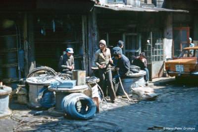 Sokakta Insanlar, 1978 Hans Peter Grumpe fotoğrafı