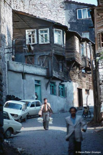 Sokakta İnsanlar Hans Peter Grumpe fotoğrafı, 1978