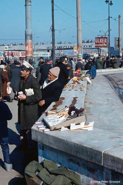 Sokakta İnsanlar Hans Peter Grumpe fotoğrafı, 1978