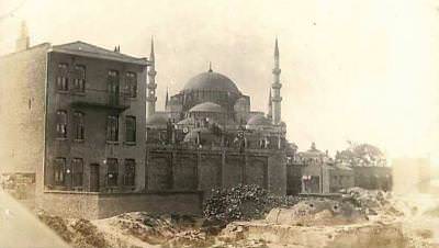 Süleymaniye / 1915-20 arası Önde Merdivenli Hamam'ın kalıntıları