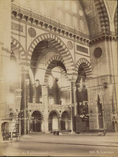 Süleymaniye Camii İç Görünümü / Mihran İranian Fotoğrafı