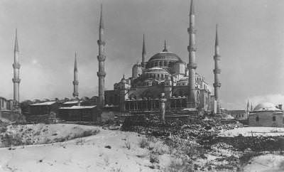 Sultan Ahmet Camii ve Kış