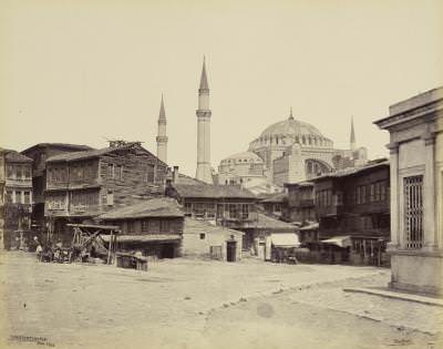 Sultanahmet Bölgesi ve Ayasofya Francis Bedford / 22 Mayıs 1862
