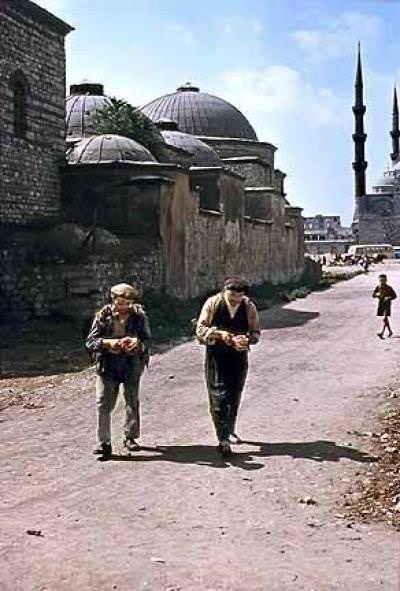 Sultanahmet Haseki Hürrem Sultan Hamamı / 1954 Rolf Gross fotoğrafı