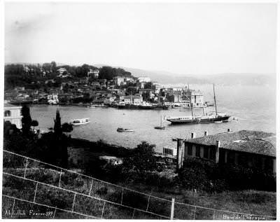 Tarabya /1880-1893 Abdullah Fréres / LOC arşivi