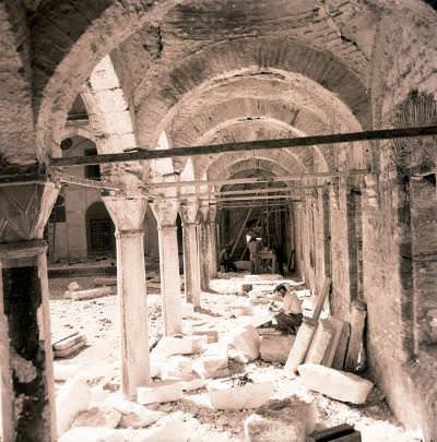 Ustalara Saygı: Nişancı Mehmet Paşa Camii onarım çalışmaları (Fatih, İstanbul) SALT Araştırma, Ali Saim Ülgen Arşivi