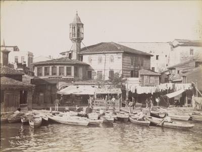 Yağkapanı ve Makbul İbrahim Paşa Camii / Sébah ve Joaillier Fotoğrafı