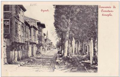 Yavedud Mahallesi, camii ve kabristanı, Eyüp
