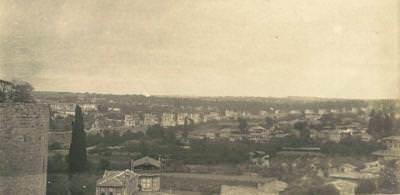 Yedikule'den Topkapı yönüne bakış, 1910′lu yıllar