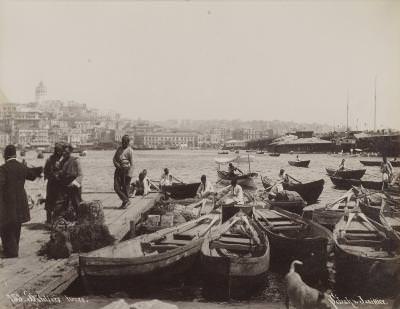 Yemiş İskelesi / Sébah & Joaillier Fotoğrafı