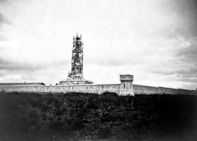 Yeşilköy Ayastafenos Anıtı inşa edilirken, 1895 yılı
