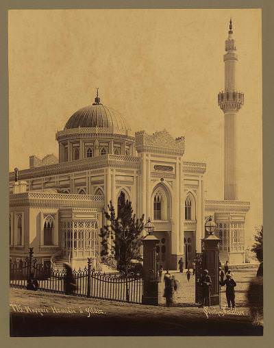 Yıldız Hamidiye Camii Sébah & Joaillier 1888-1910 LOC Arşivi